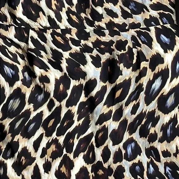 Boohoo Aaliyah Leopard Print Midi Dress Size 12 NWT - Picture 3 of 7